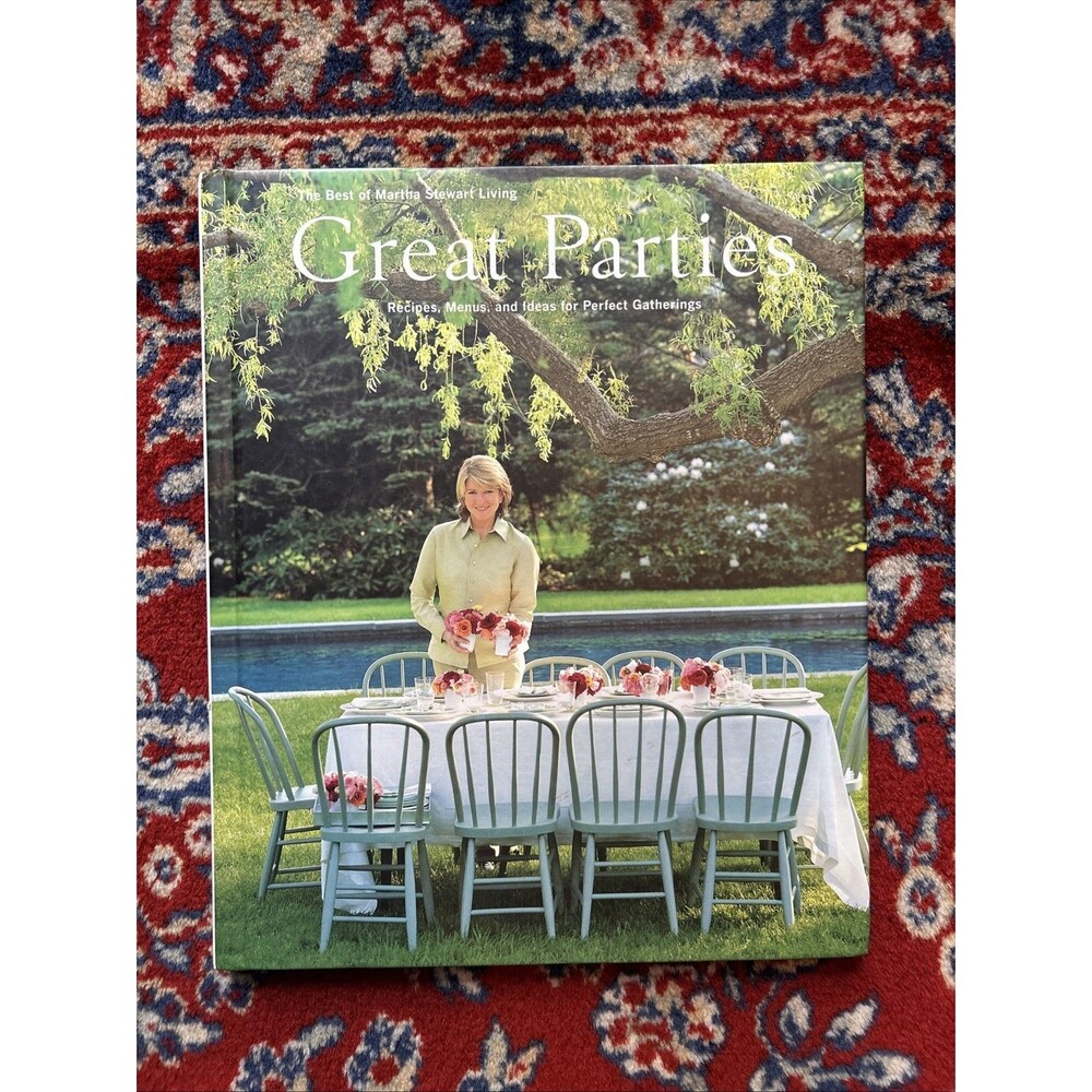 Best of Martha Stewart Living Great Parties by Martha Stewart (1997 Hardcover)